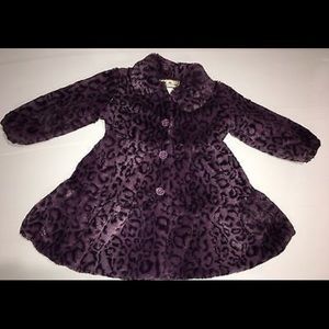 Little Girls Faux Fur Coat by American Widgeon